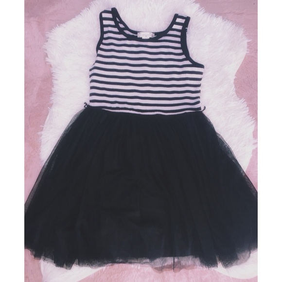 Knitworks Other - 🆕🌟Girls Black / White Skater Dress🌟🆕